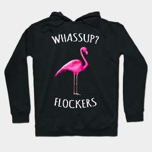 Whassup? Flockers Pink Flamingo Painting Hoodie